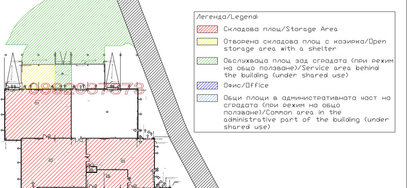 Til leje  Opbevaring region Sofia , Bozhurishte , 430 kvm | 92383211 - billede [2]