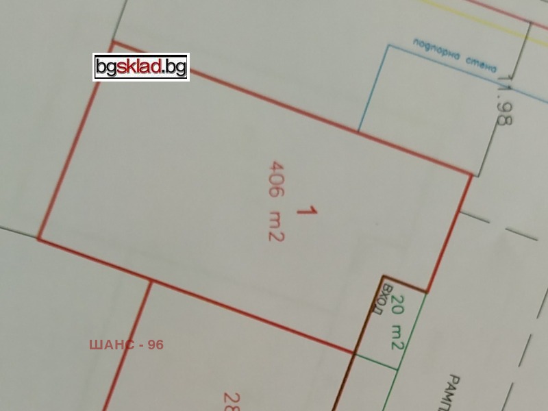 Do wynajęcia  Budynek przemysłowy Warna , Zapadna promiszlena zona , 426 mkw | 25798641 - obraz [6]