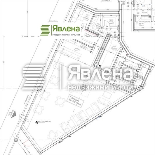 Til leje  Bar; Kaffebar Sofia , Mladost 1 , 239 kvm | 45332820 - billede [13]