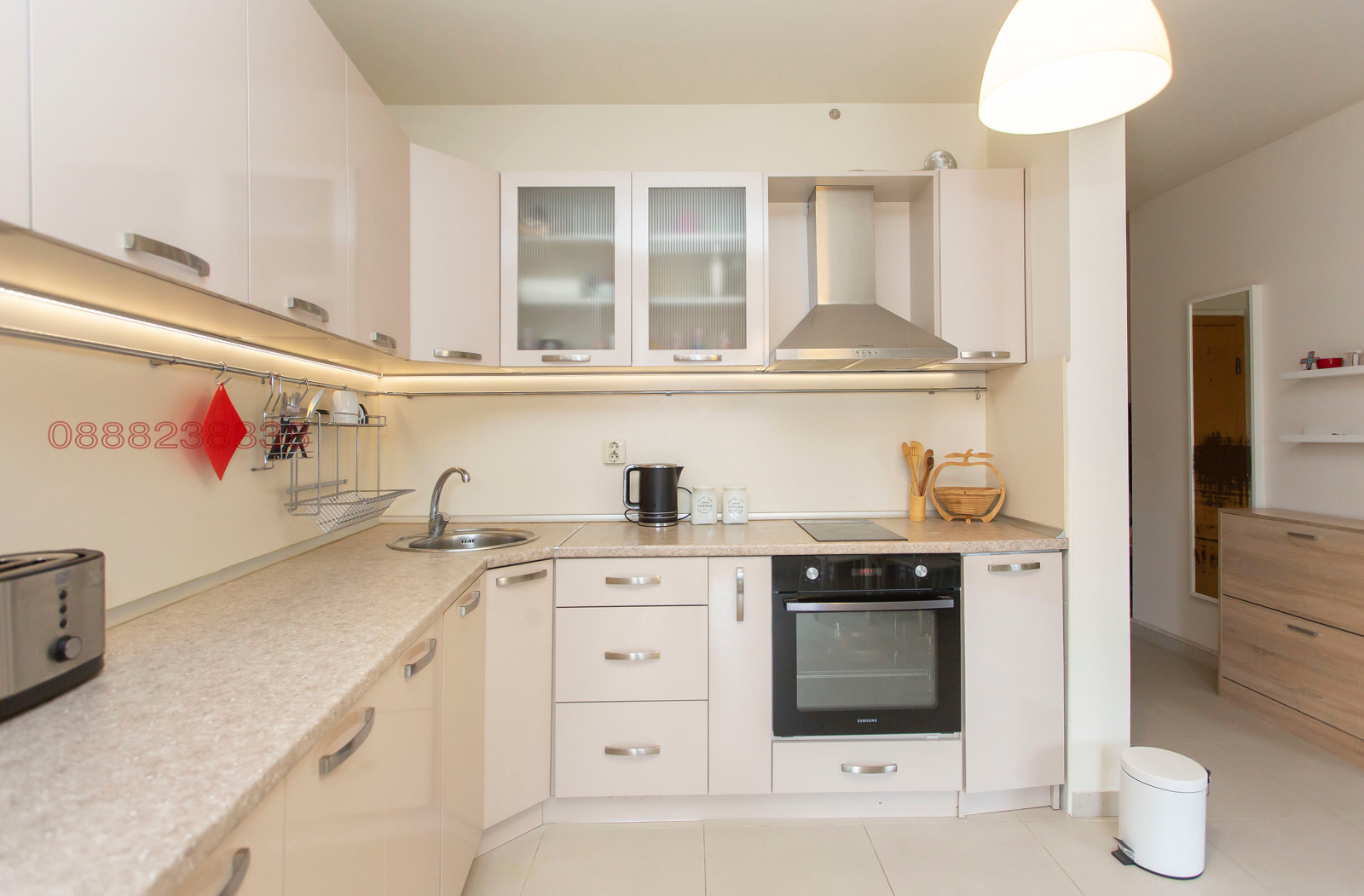 Дава под наем 2-СТАЕН, гр. София, Манастирски ливади, снимка 2 - Апартаменти - 54035204