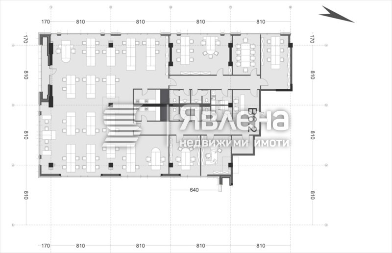Дава под наем ОФИС, гр. Пловдив, Христо Смирненски, снимка 6 - Офиси - 54769281