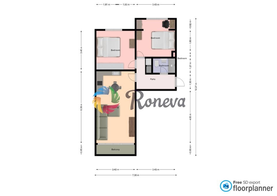 Дава под наем 3-СТАЕН, гр. Варна, Чайка, снимка 14 - Апартаменти - 56068368