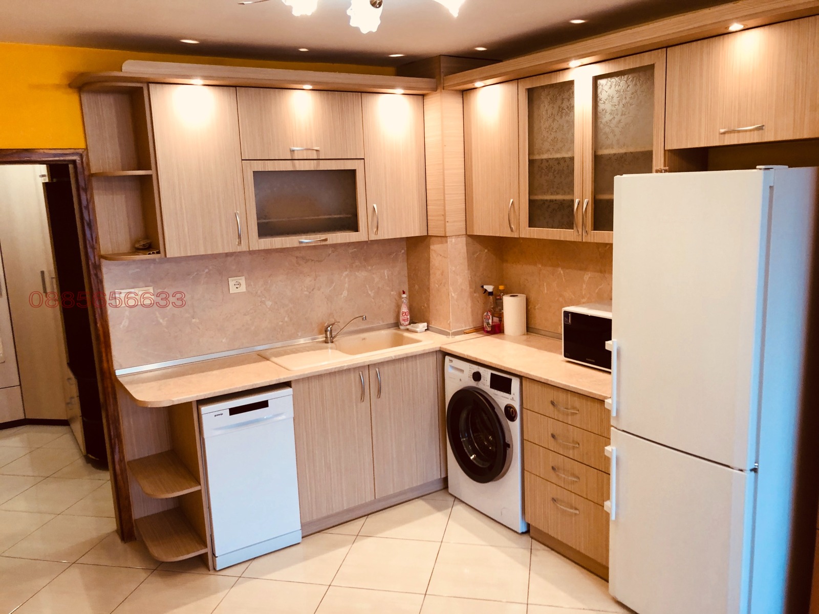 Дава под наем 2-СТАЕН, гр. Варна, Цветен квартал, снимка 5 - Апартаменти - 53954974