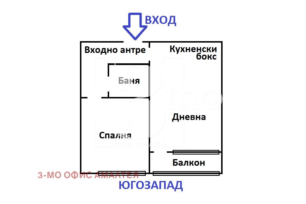 Дава под наем 2-СТАЕН, гр. София, Разсадника, снимка 11 - Апартаменти - 55831897