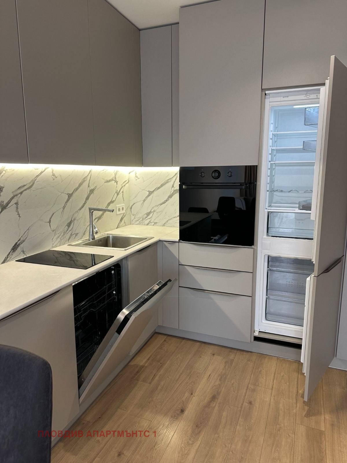 Дава под наем 3-СТАЕН, гр. Пловдив, Коматевски възел, снимка 4 - Апартаменти - 54297310