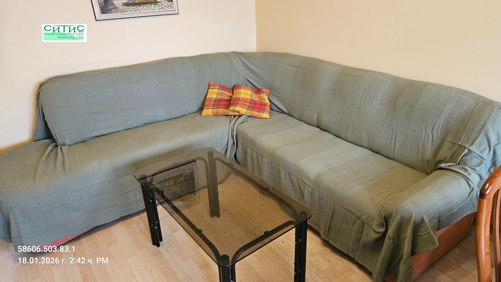 Дава под наем 2-СТАЕН, гр. София, Белите брези, снимка 4 - Апартаменти - 53619257