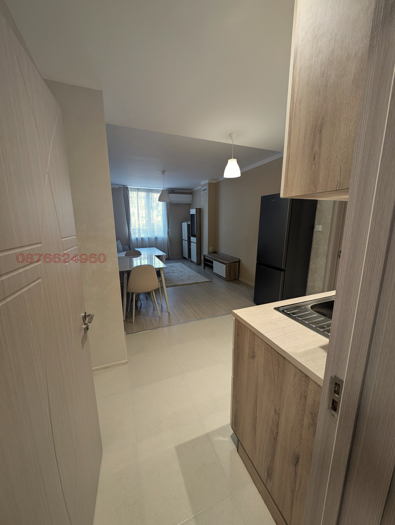 Дава под наем 2-СТАЕН, гр. София, Зона Б-18, снимка 7 - Апартаменти - 56338176