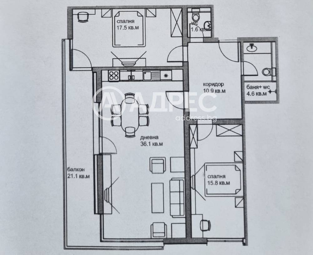 Дава под Наем 3-СТАЕН | Imot.bg — изображение 5