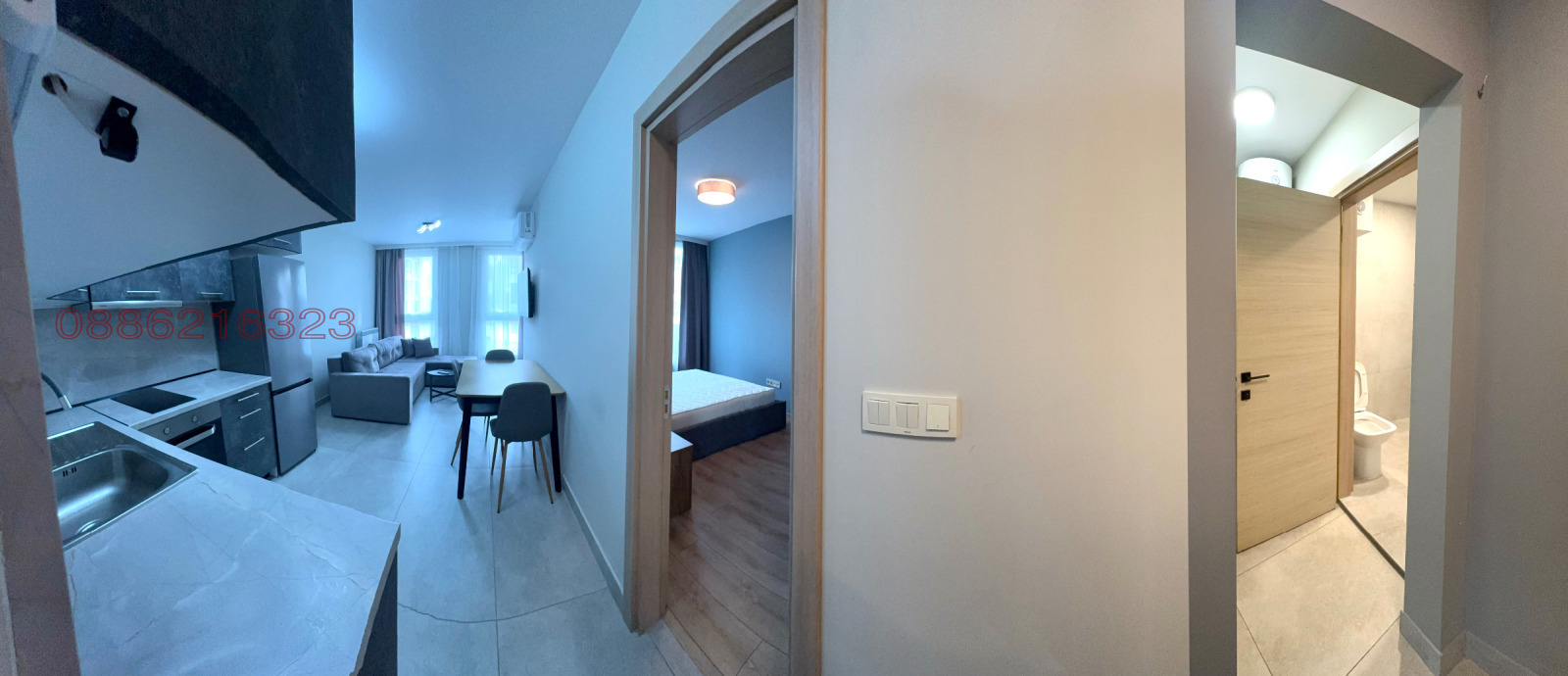 Дава под наем 2-СТАЕН, гр. София, Подуяне, снимка 9 - Апартаменти - 53938015