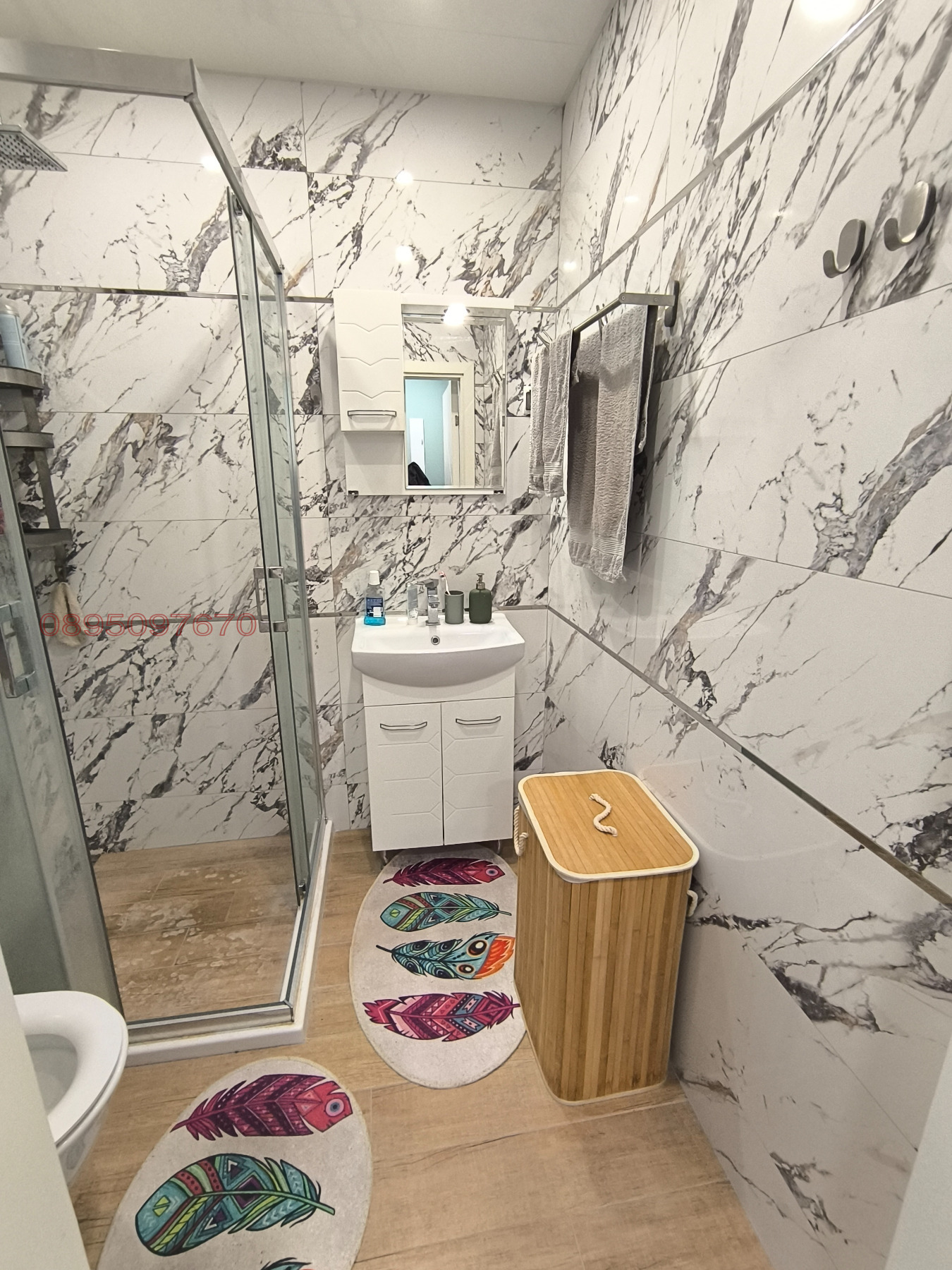 Дава под наем 2-СТАЕН, гр. Варна, Трошево, снимка 8 - Апартаменти - 53673199