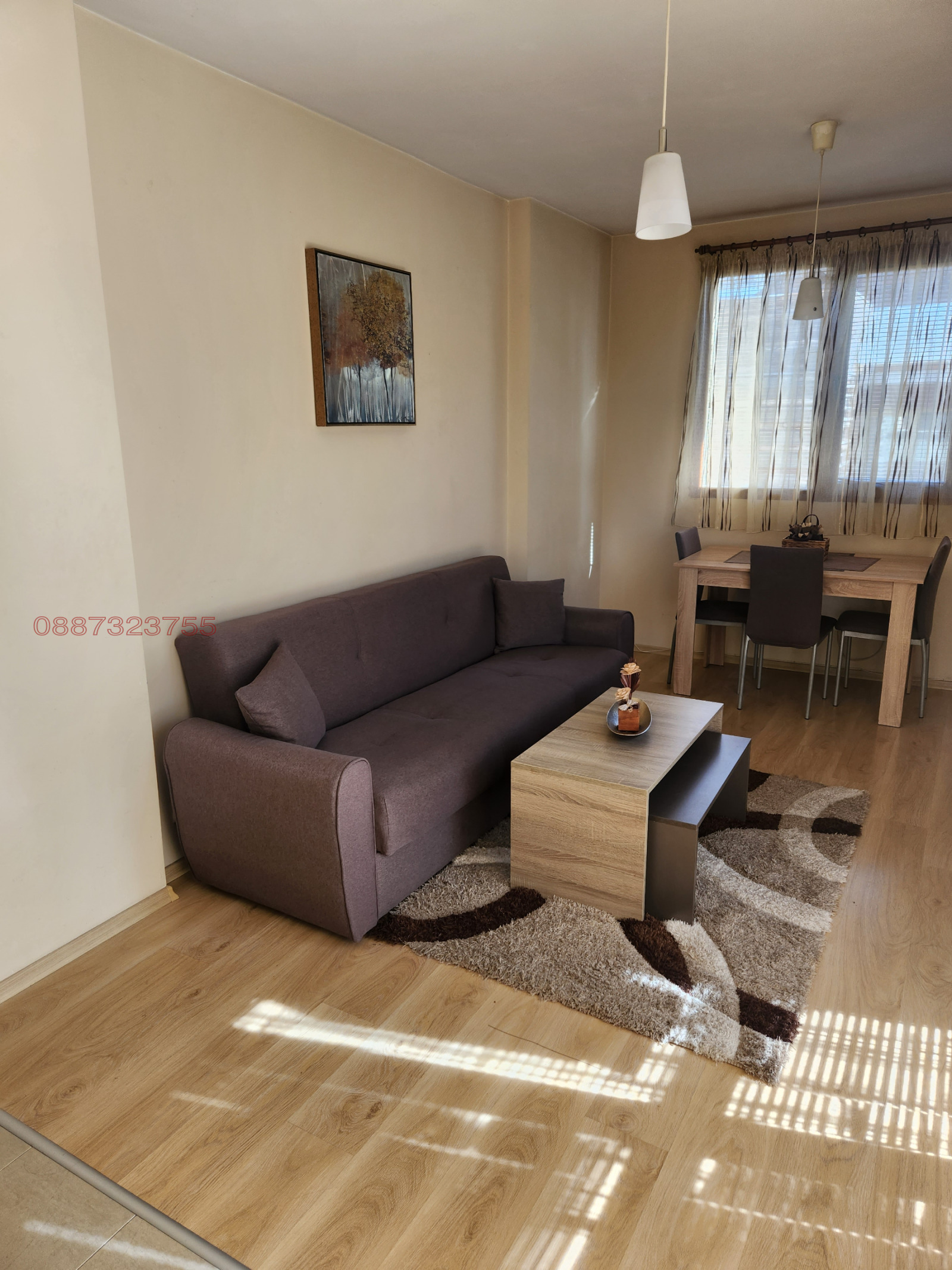 Дава под наем 3-СТАЕН, гр. София, Зона Б-5, снимка 4 - Апартаменти - 54064675