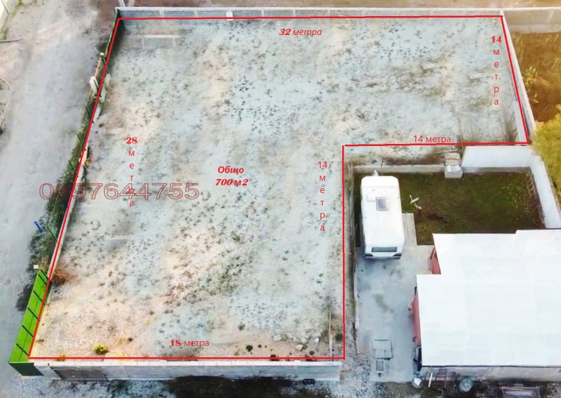 Дава под наем МЯСТО, гр. Пловдив, Беломорски, снимка 13 - Парцели - 53229478