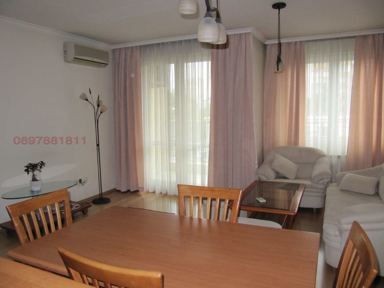 Дава под наем 3-СТАЕН, гр. София, Иван Вазов, снимка 4 - Апартаменти - 54365739