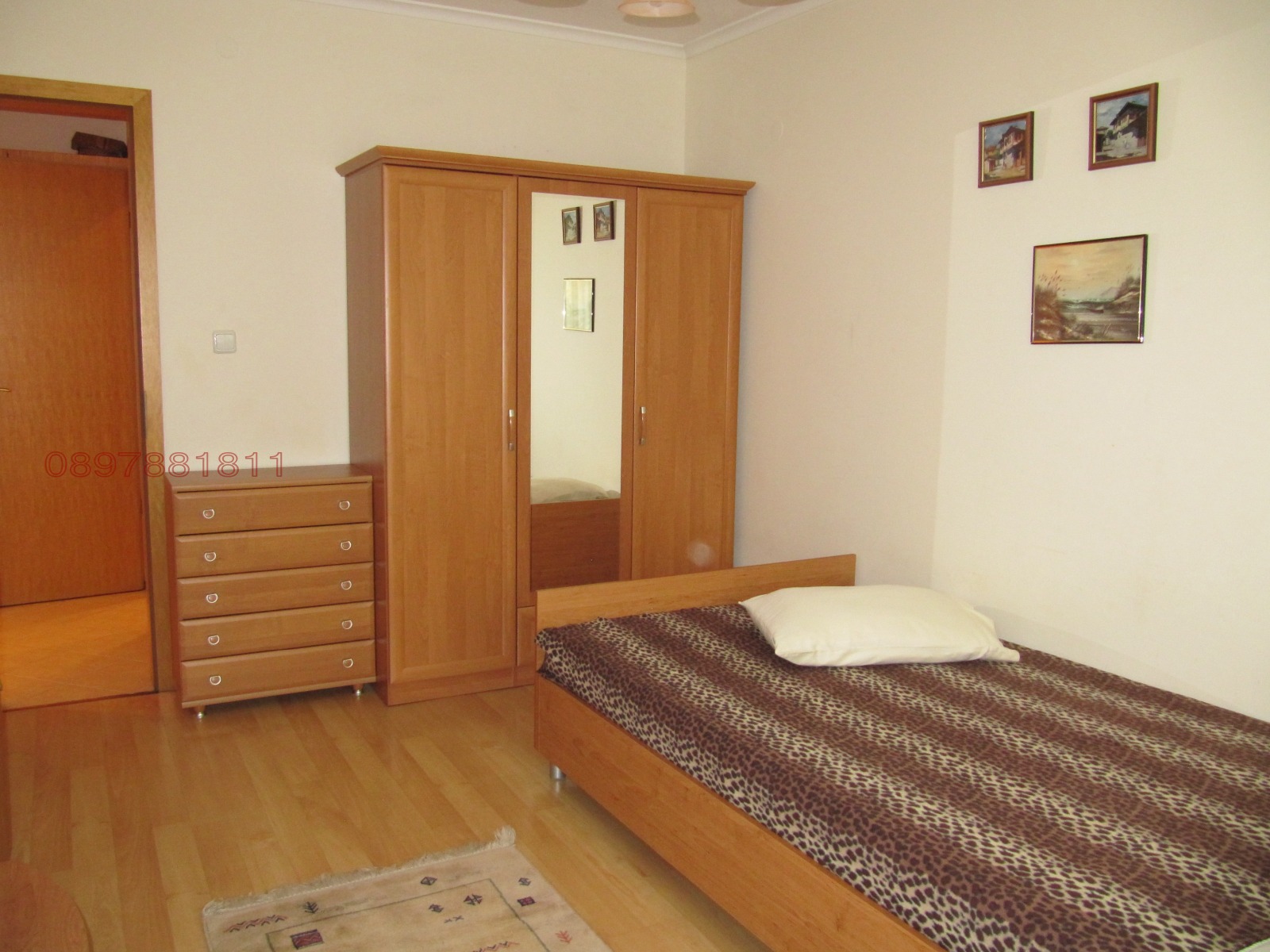 Дава под наем 3-СТАЕН, гр. София, Иван Вазов, снимка 9 - Апартаменти - 54365739