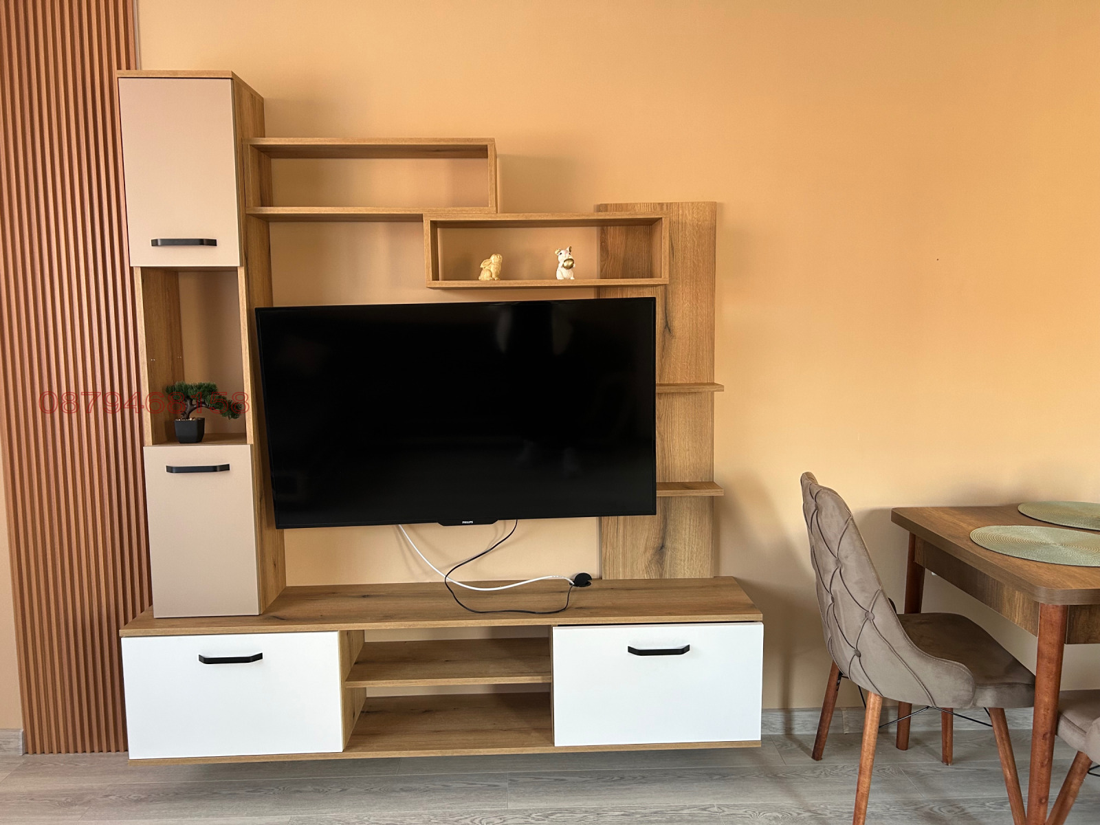 Дава под наем 3-СТАЕН, гр. Кюстендил, Център, снимка 2 - Апартаменти - 53771109