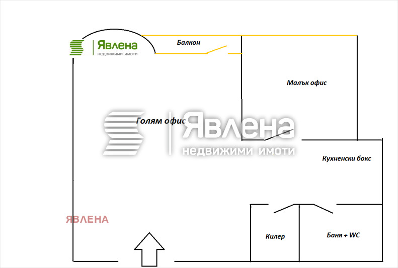 Дава под наем ОФИС, гр. София, Зона Б-19, снимка 9 - Офиси - 54416139