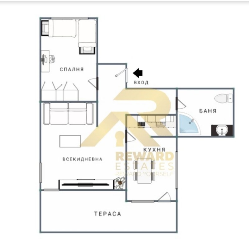 A louer  1 chambre Sofia , Vitocha , 78 m² | 31206164 - image [17]