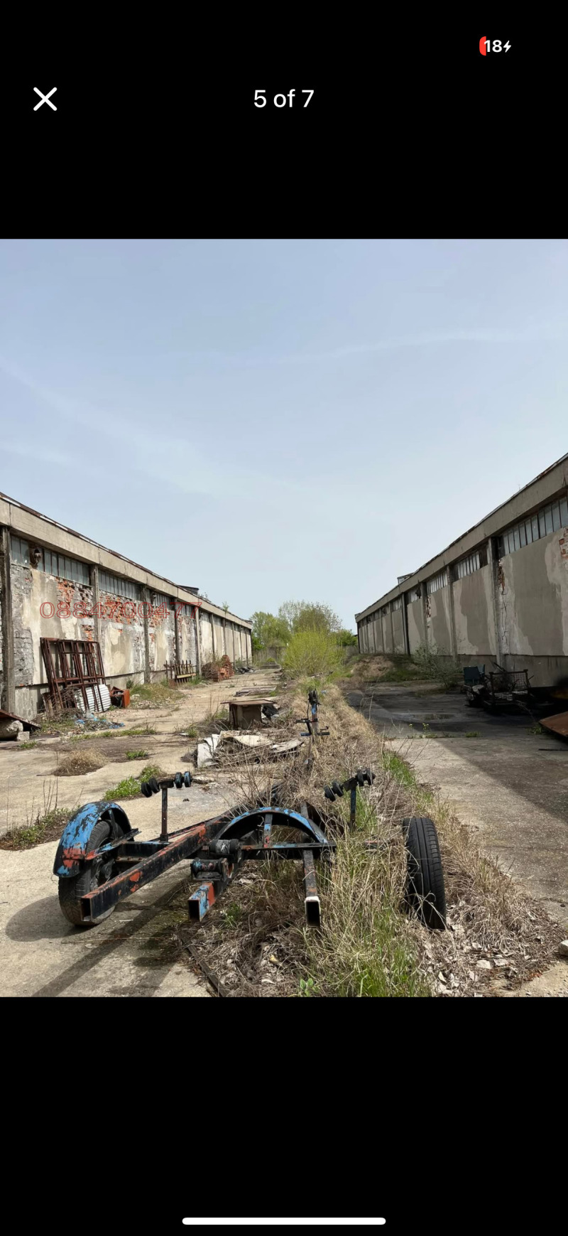 Дава под наем СКЛАД, гр. Видин, Промишлена зона - Запад, снимка 5 - Складове - 52784025