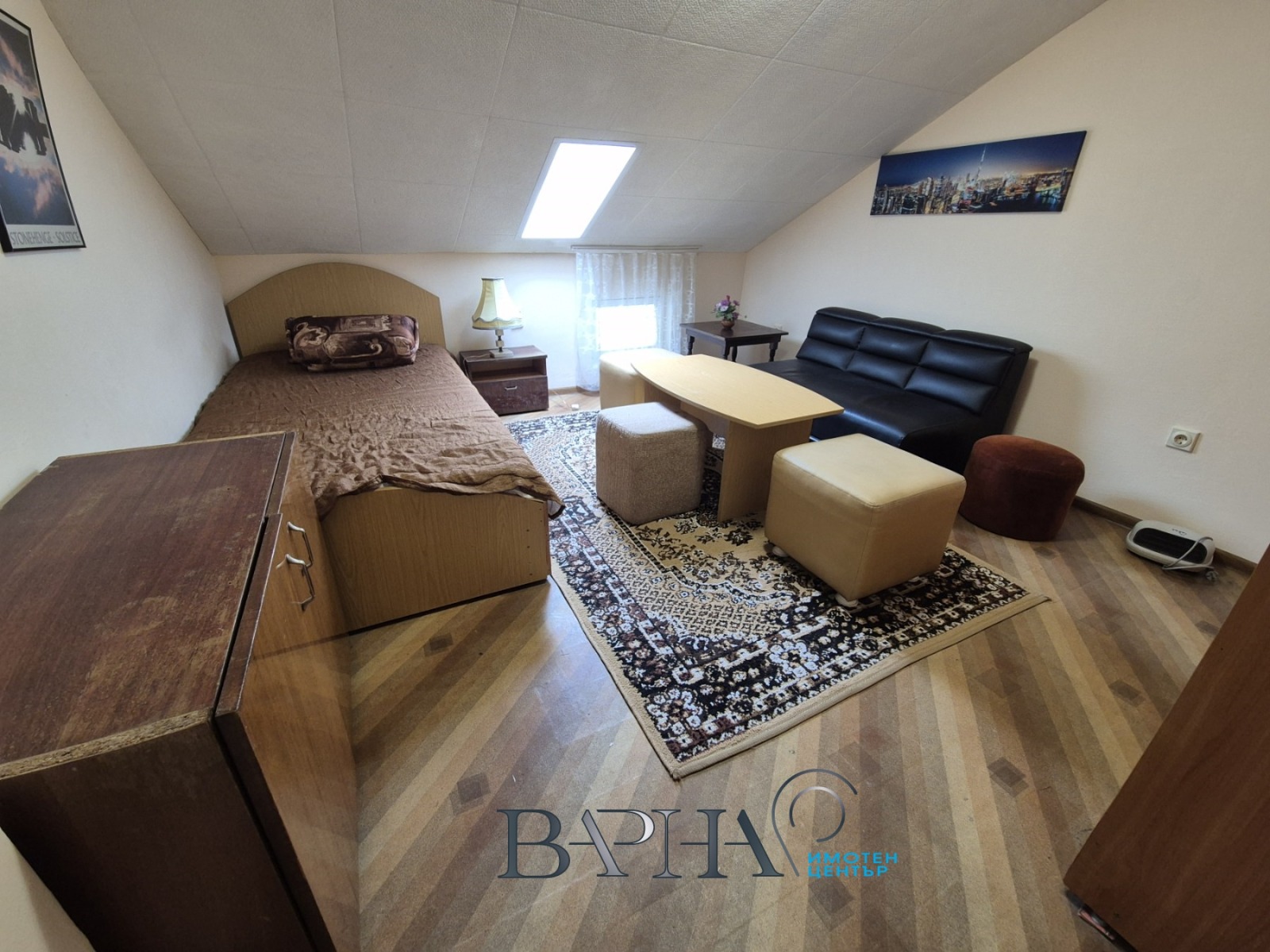 Дава под наем 2-СТАЕН, гр. Варна, Цветен квартал, снимка 2 - Апартаменти - 53619693