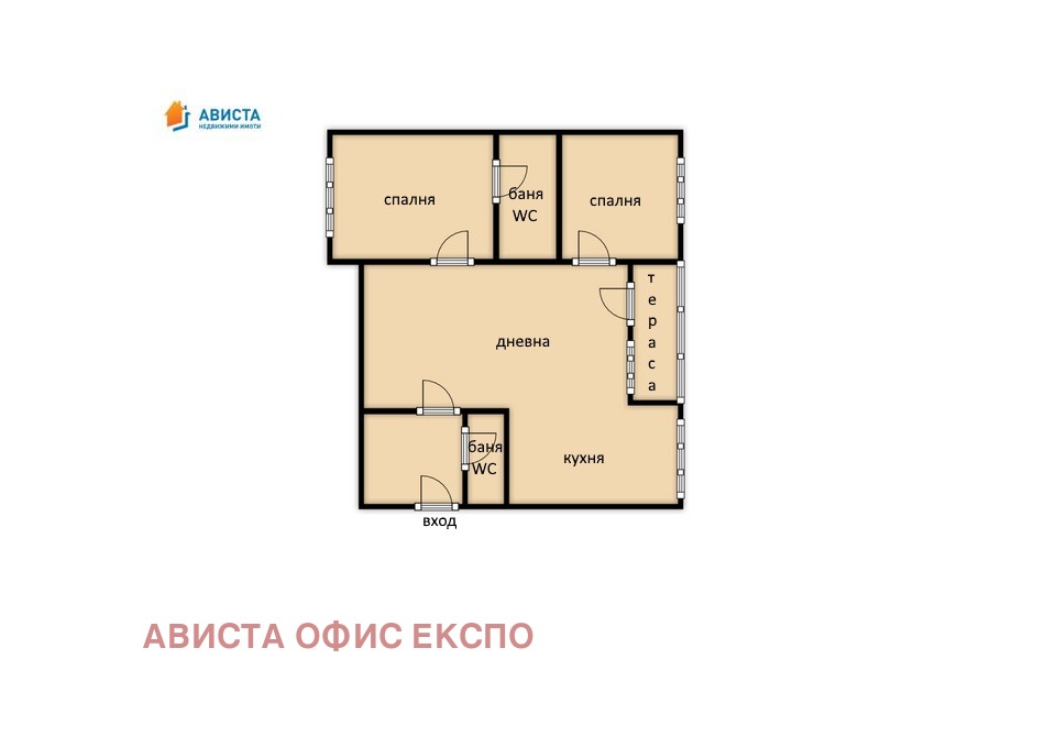 Дава под наем 3-СТАЕН, гр. София, Център, снимка 14 - Апартаменти - 55936032