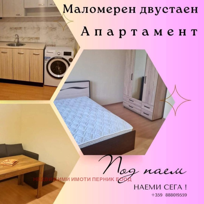 Do wynajęcia  1 sypialnia Pernik , Centar , 55 mkw | 31027821