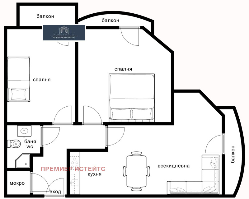 Дава под наем 3-СТАЕН, гр. София, Люлин 3, снимка 16 - Апартаменти - 53534640