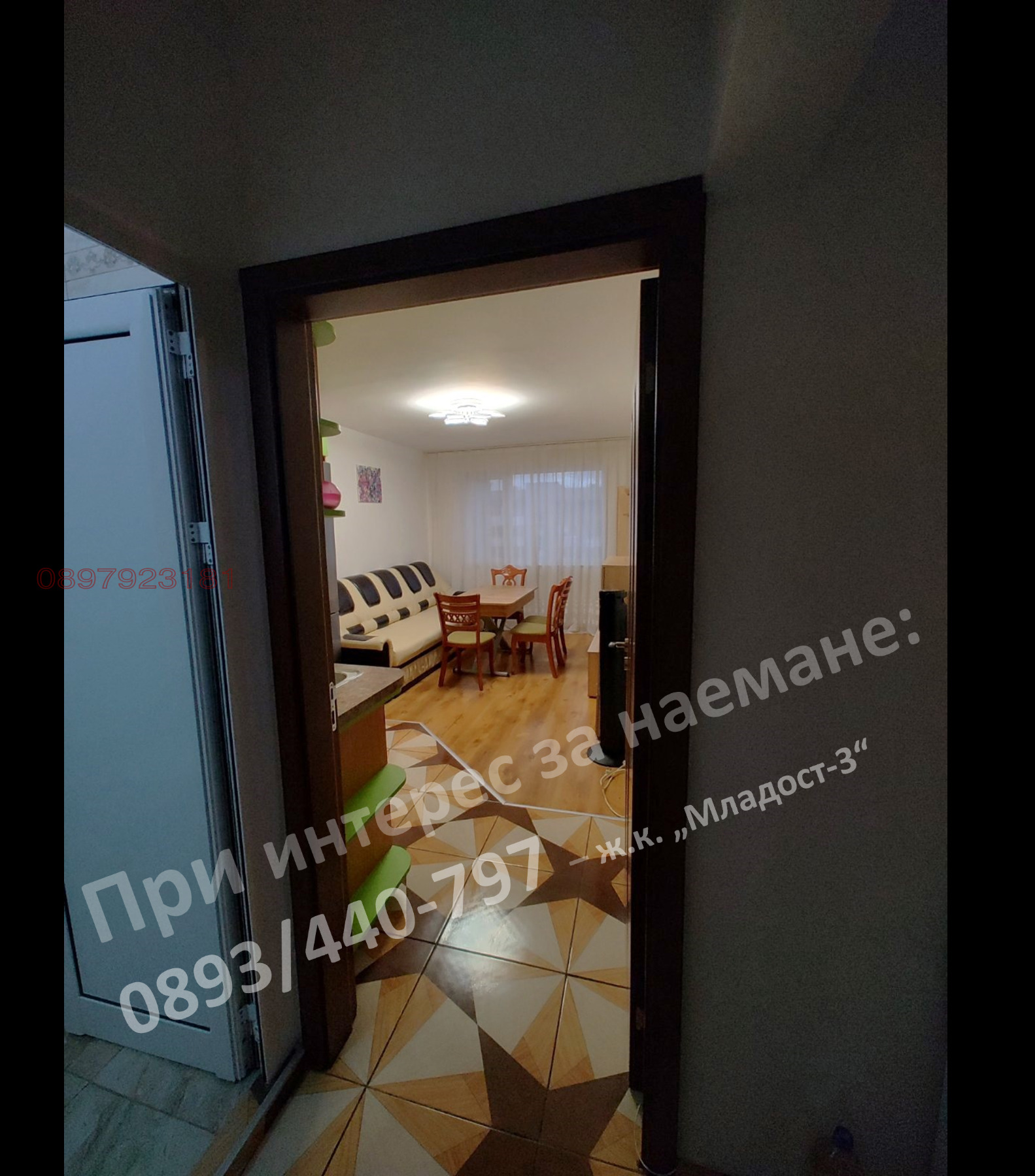 Дава под наем 3-СТАЕН, гр. София, Младост 3, снимка 2 - Апартаменти - 53479698