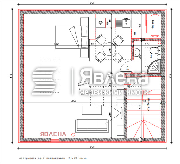 Te huur  Huis Sofia , Tsentar , 284 m² | 80410247 - afbeelding [2]
