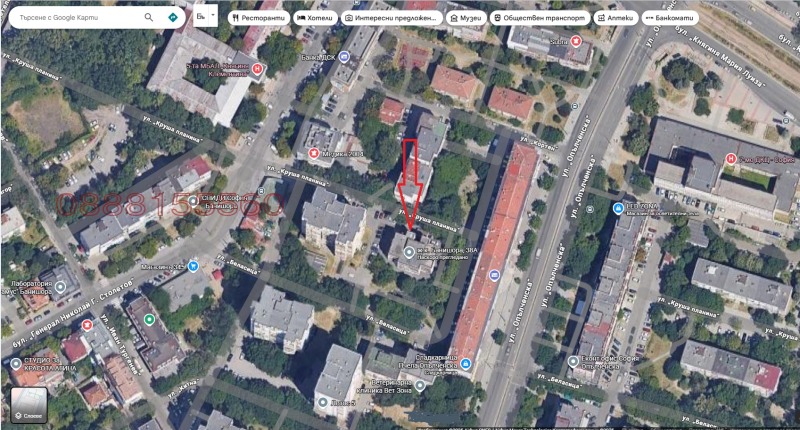 Дава под наем ГАРАЖ, ПАРКОМЯСТО, гр. София, Банишора, снимка 3 - Гаражи и паркоместа - 52521642