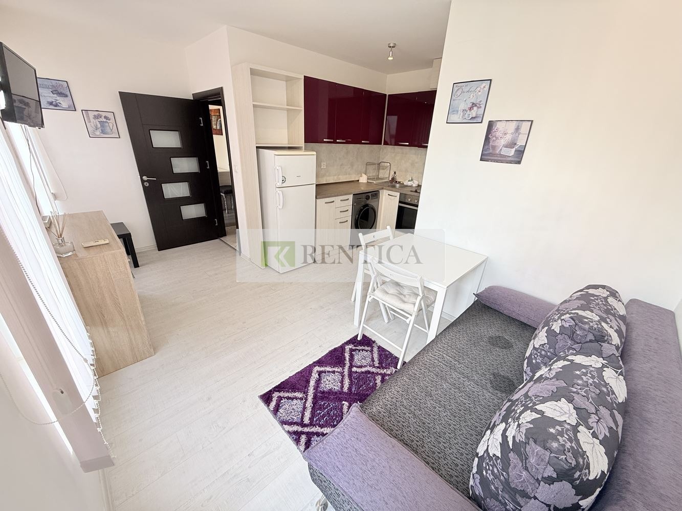 Дава под наем 2-СТАЕН, гр. Варна, Цветен квартал, снимка 5 - Апартаменти - 53895076