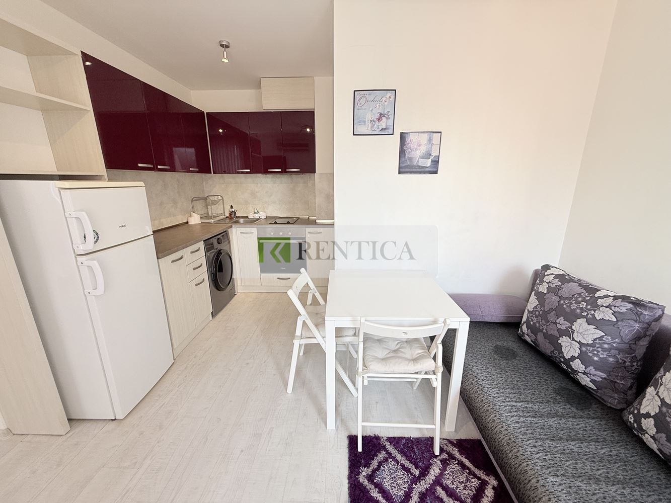 Дава под наем 2-СТАЕН, гр. Варна, Цветен квартал, снимка 6 - Апартаменти - 53895076