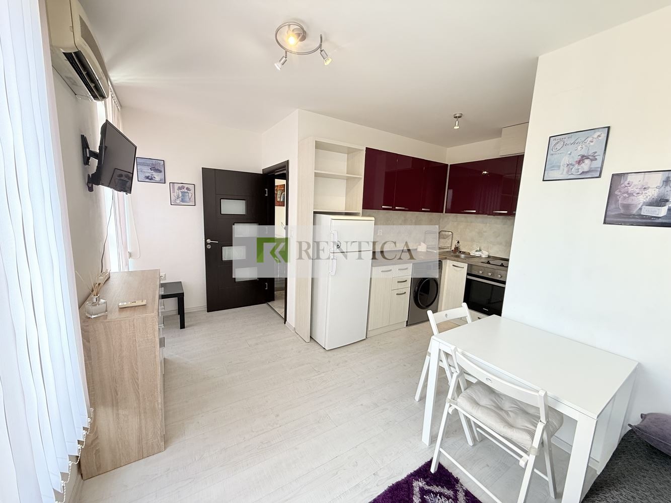 Дава под наем 2-СТАЕН, гр. Варна, Цветен квартал, снимка 9 - Апартаменти - 53895076