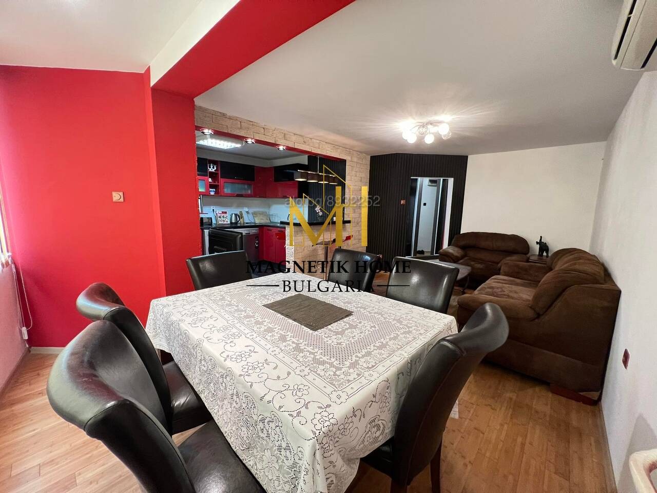 Дава под наем 3-СТАЕН, гр. Бургас, Възраждане, снимка 2 - Апартаменти - 53876798