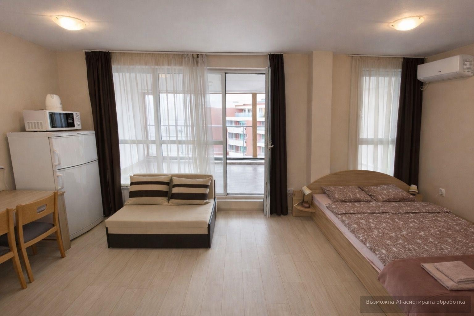 Дава под наем 1-СТАЕН, гр. София, Полигона, снимка 2 - Апартаменти - 54224476