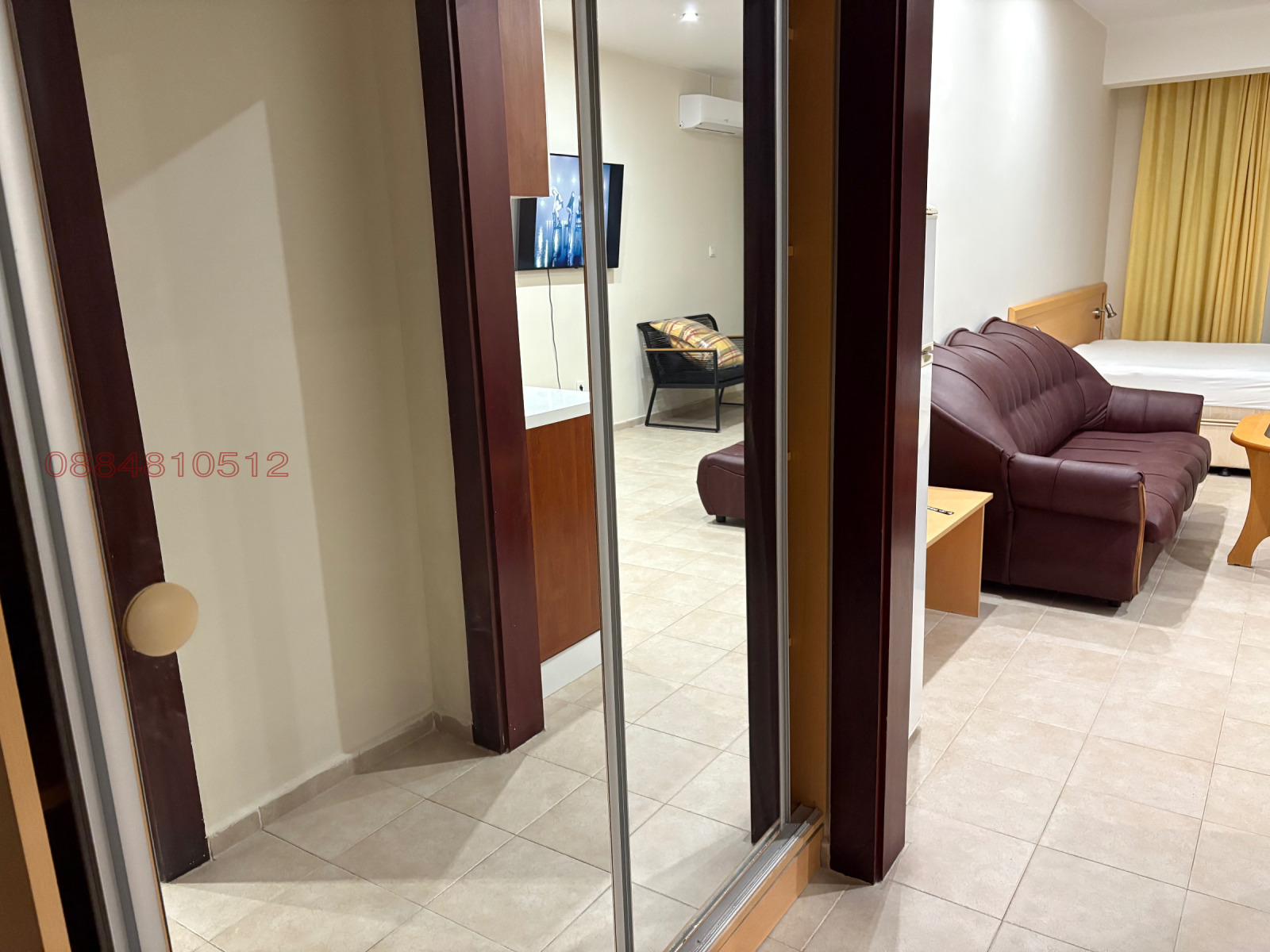 Дава под наем 1-СТАЕН, к.к. Слънчев бряг, област Бургас, снимка 3 - Апартаменти - 53807098