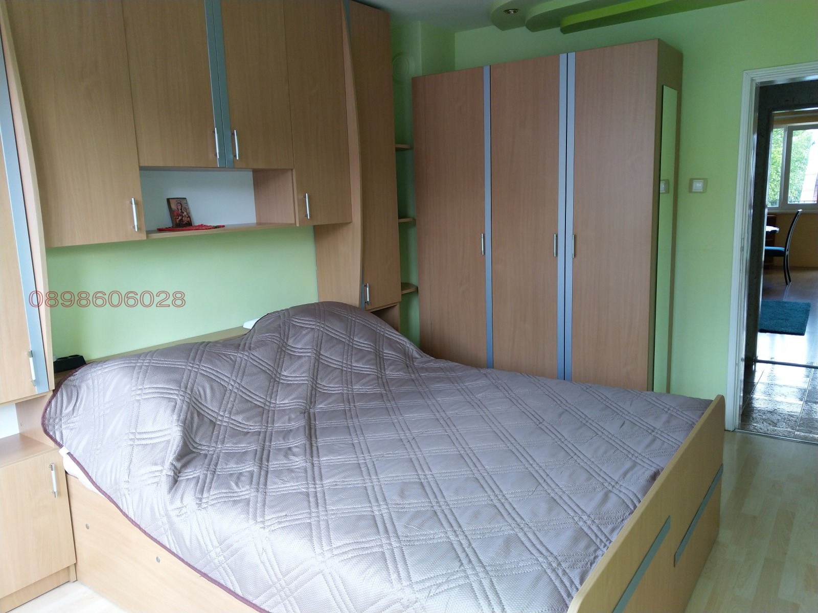 Дава под наем 4-СТАЕН, гр. Варна, Стадион Спартак, снимка 10 - Апартаменти - 55749904