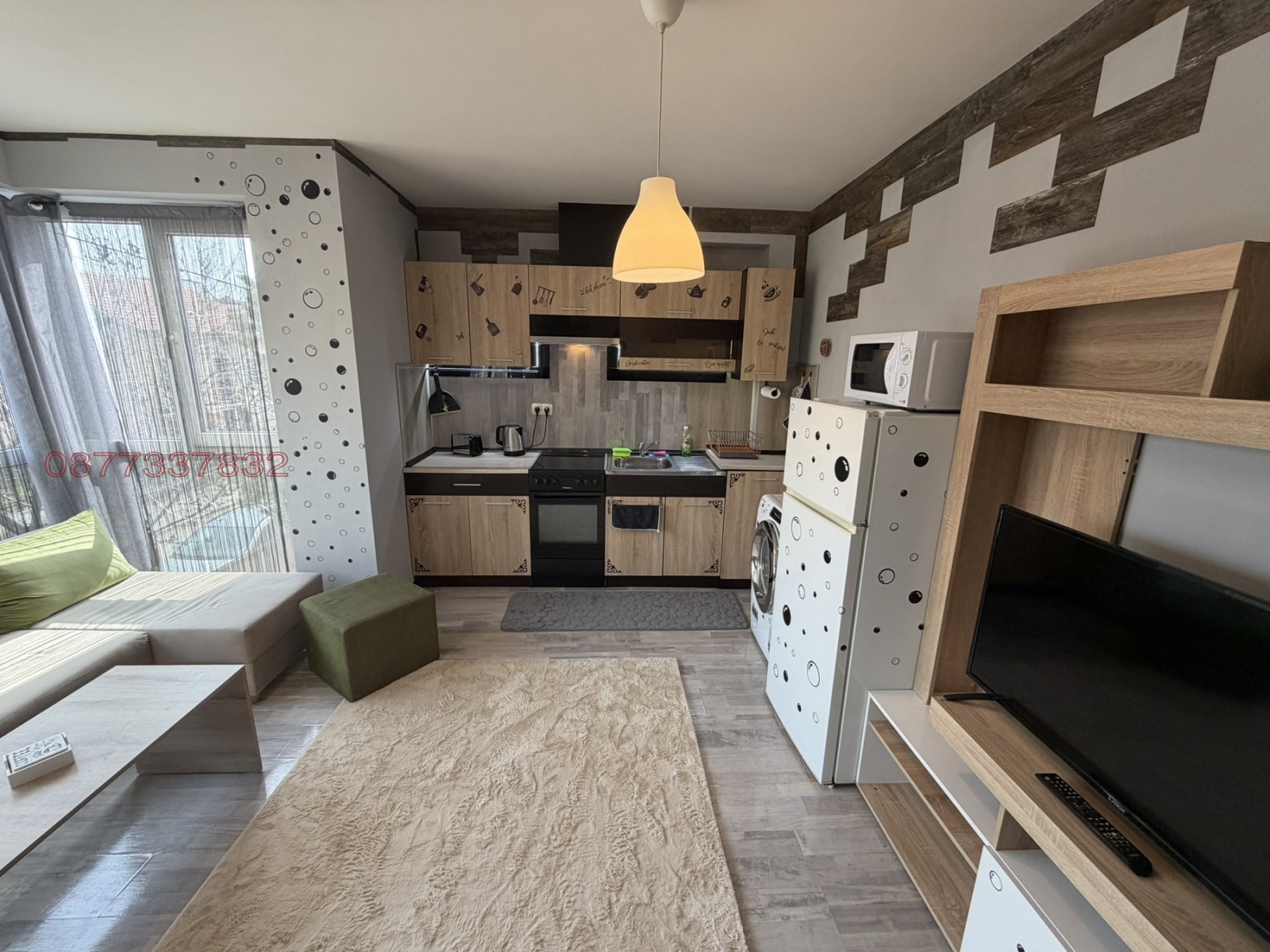 Дава под наем 2-СТАЕН, гр. София, Надежда 1, снимка 3 - Апартаменти - 53692938