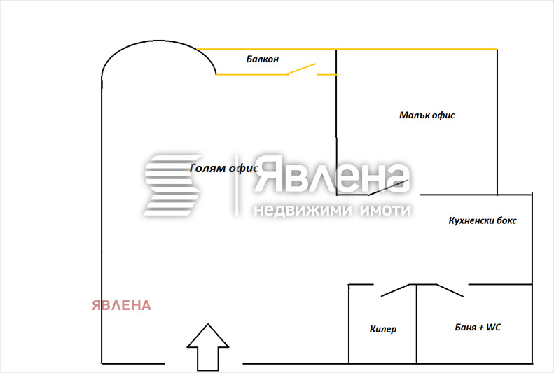 Дава под наем ОФИС, гр. София, Зона Б-19, снимка 9 - Офиси - 54948389