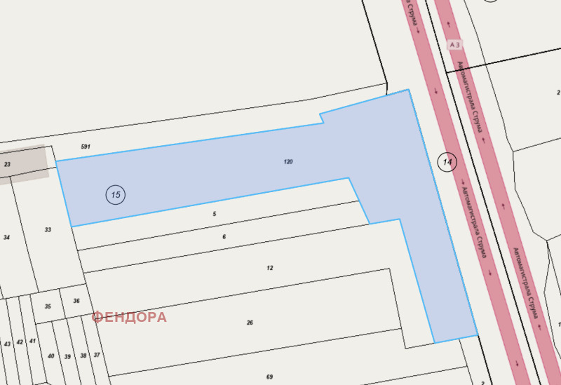 Дава под наем МЯСТО, с. Студена, област Перник, снимка 2 - Парцели - 53383747