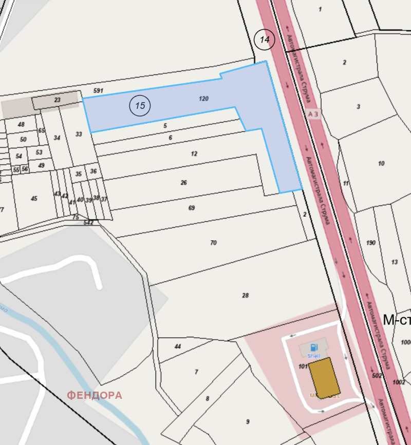 Дава под наем МЯСТО, с. Студена, област Перник, снимка 4 - Парцели - 53383747