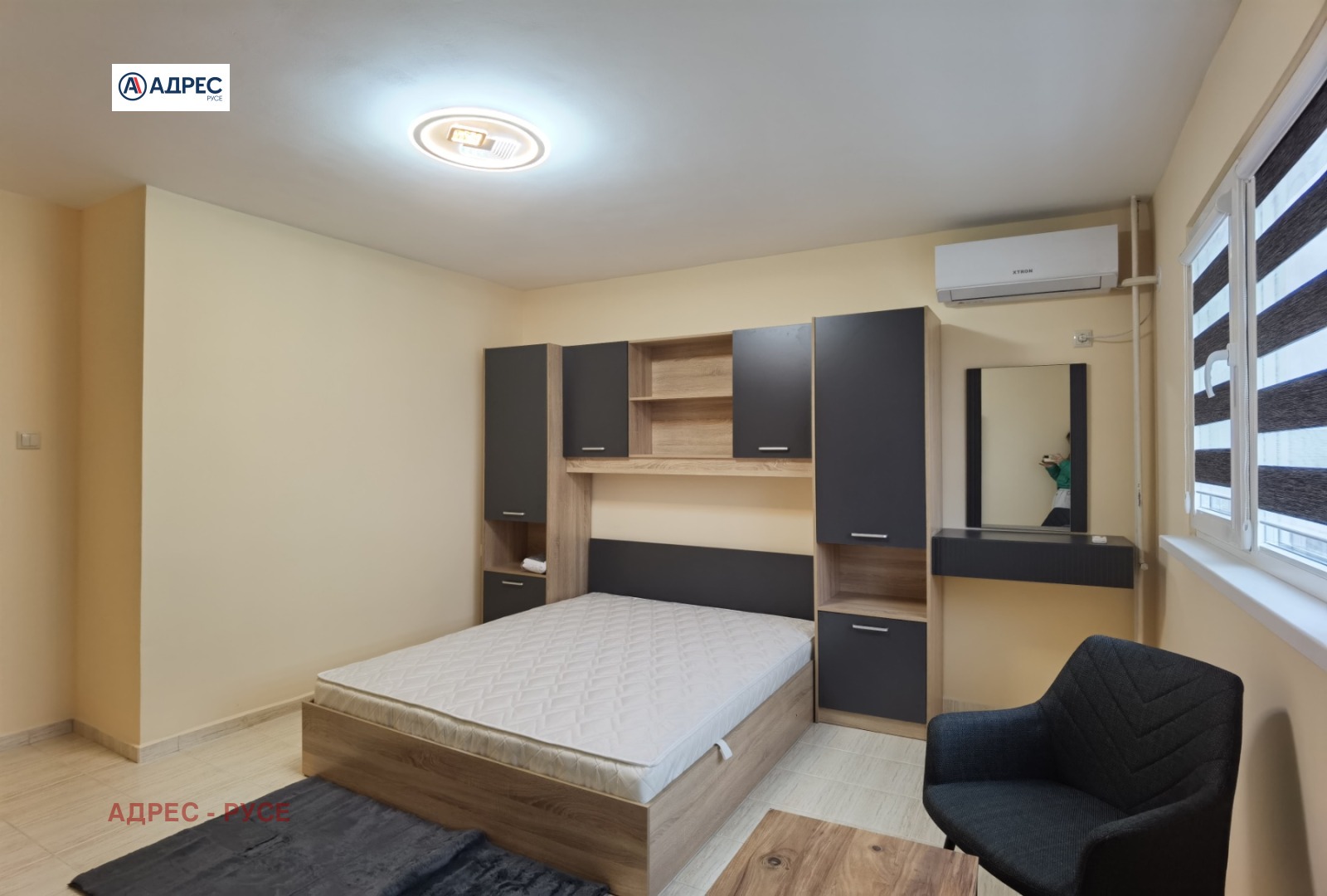 Дава под наем 1-СТАЕН, гр. Русе, Родина 1, снимка 2 - Апартаменти - 53888963