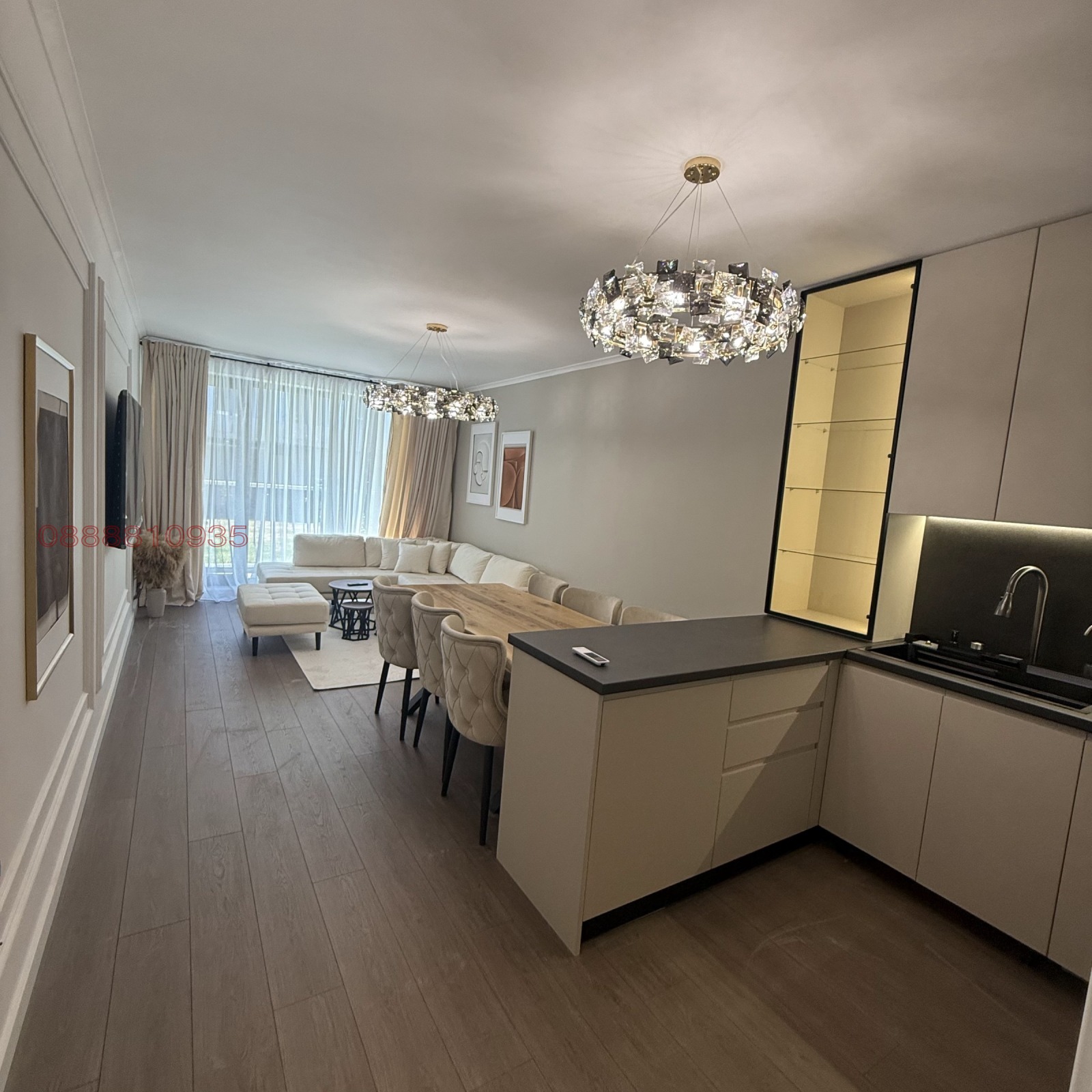 Дава под наем 2-СТАЕН, гр. София, Малинова долина, снимка 4 - Апартаменти - 53675953