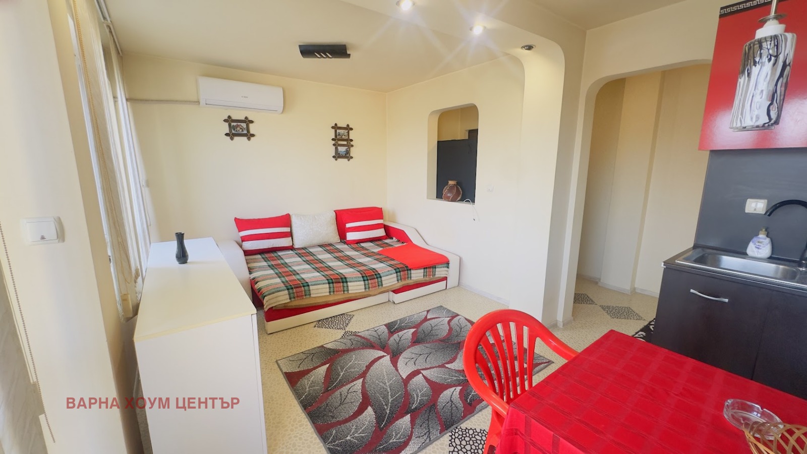 Дава под наем 1-СТАЕН, гр. Варна, Колхозен пазар, снимка 2 - Апартаменти - 53993723