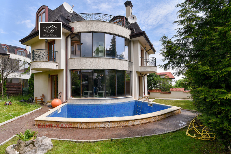 Дава под Наем КЪЩА в град София, Симеоново - 350 кв.м / 2 500 € » 4 889.58 лв., ЕЛИТ-ХАУС
