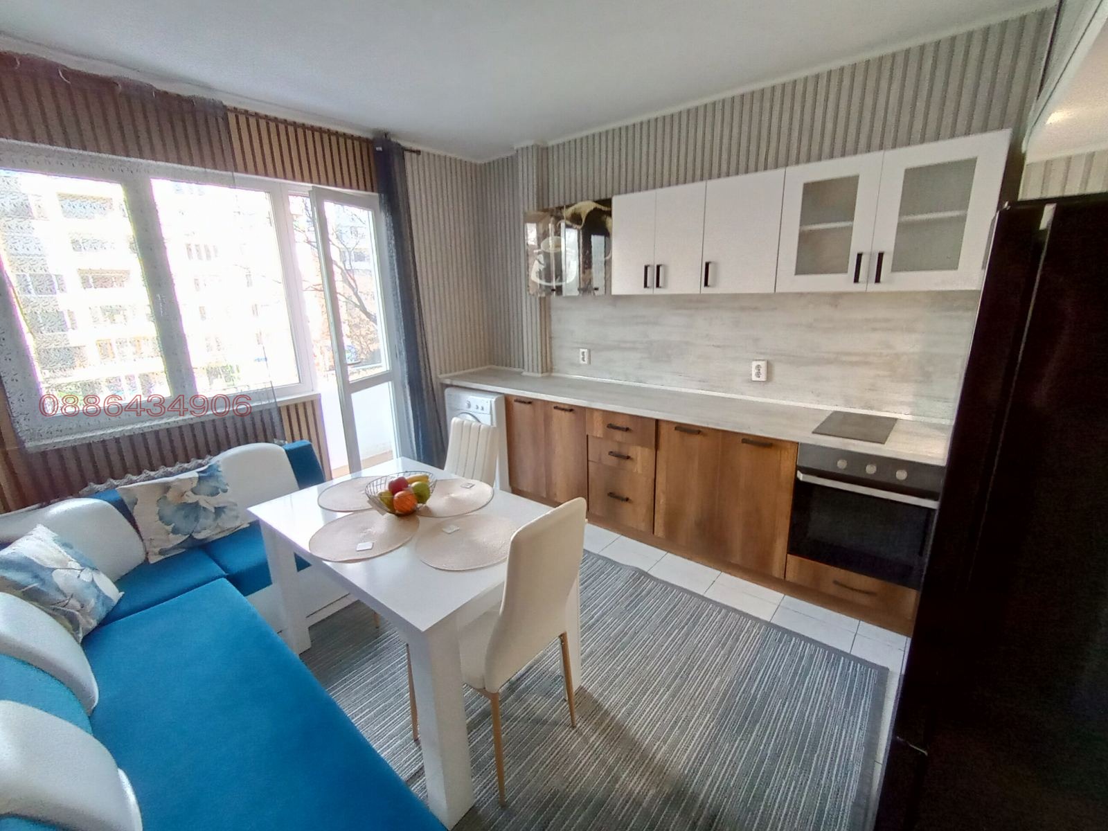 Дава под наем 2-СТАЕН, гр. София, Иван Вазов, снимка 2 - Апартаменти - 54101382