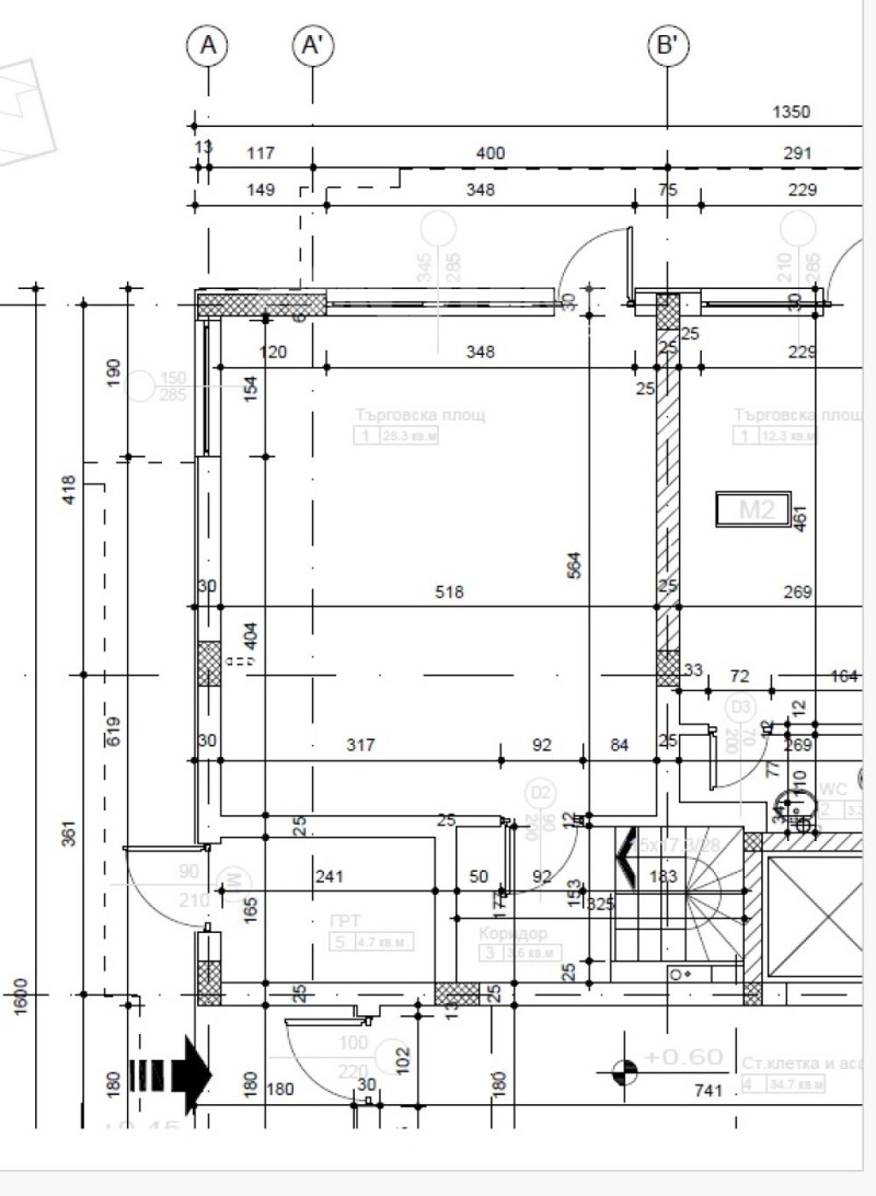 Vuokrattavana  Myymälä Sofia , Reduta , 110 neliömetriä | 52376672 - kuva [3]