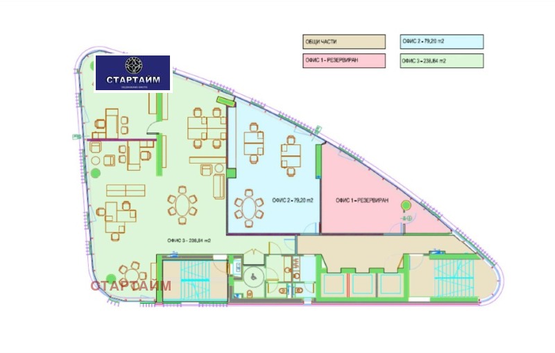 Дава под наем ОФИС, гр. София, Манастирски ливади, снимка 7 - Офиси - 47940690