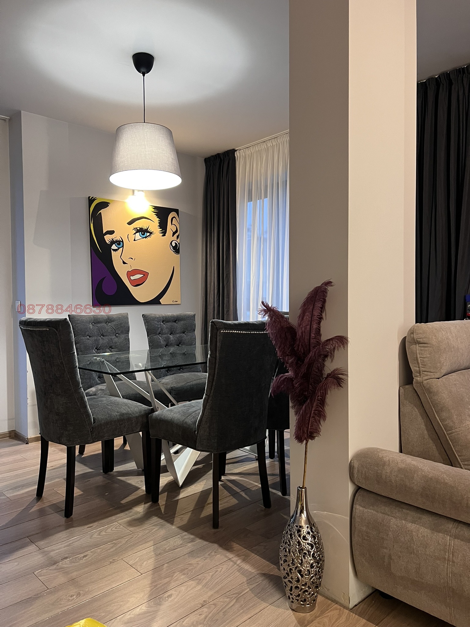 Дава под наем 2-СТАЕН, гр. София, Манастирски ливади, снимка 8 - Апартаменти - 54034316