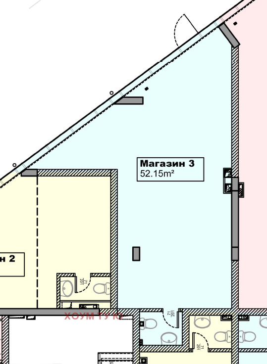 K pronájmu  Prodejna Sofia , Ljulin 8 , 52 m2 | 86408225 - obraz [2]