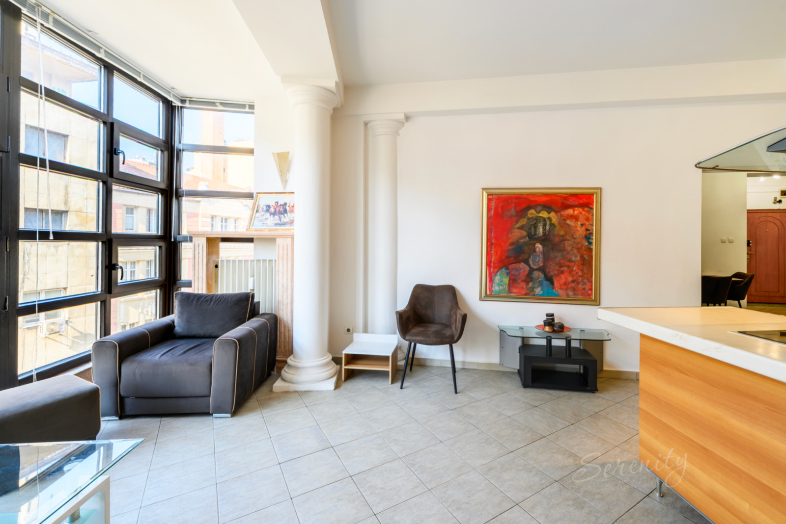 Дава под наем 2-СТАЕН, гр. София, Център, снимка 2 - Апартаменти - 53873254